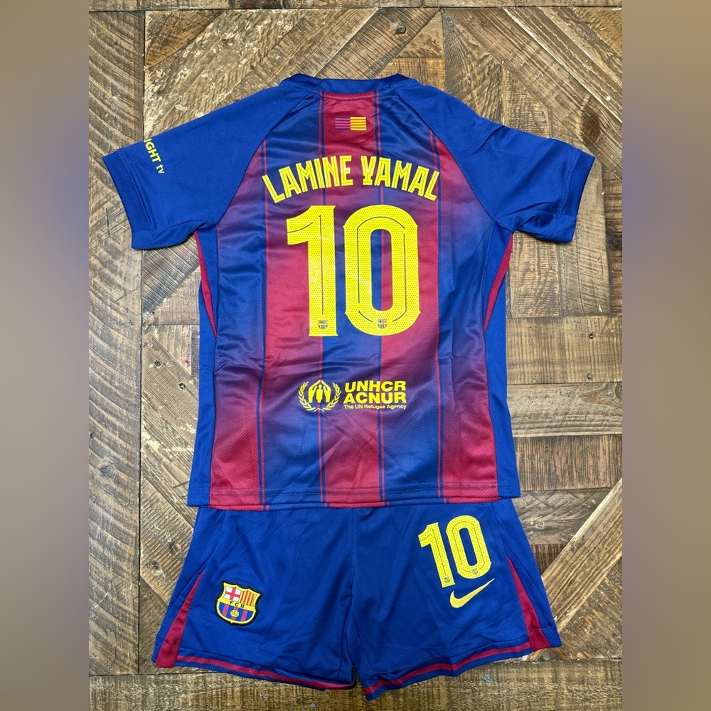 New Barcelona FC set for kids Lamine Yamal #10